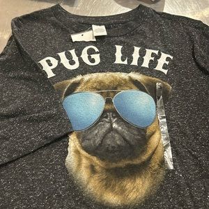 Kohls Pug Life tshirt